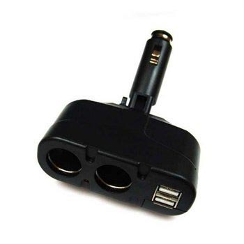 Caricatore Auto Universale Dual USB con 2 Prese - 4.5A