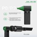 Kit ventola a turbina 3 in 1 2UUL DA970 Cuul Fan Vac Pro - 130.000 giri/min: raffreddamento, pulizia, aspirazione