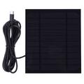 Caricatore solare USB-C da 3.5W/5V con cavo da 3m per dispositivi elettronici
