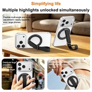 Supporto magnetico 3 in 1 con anello per smartphone