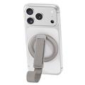 Supporto magnetico 3 in 1 con anello per smartphone - Grigio