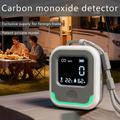 Rilevatore di monossido di carbonio portatile 3 in 1 con monitoraggio della temperatura e dell\'umidità
