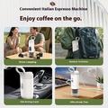 Macchina per espresso portatile 3 in 1 con capsule Nespresso/DolceGusto e polvere di caffè