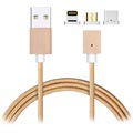 Cavo Magnetico 3-in-1 - Lightning, MicroUSB, Tipo-C