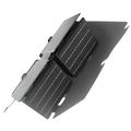 Caricatore solare pieghevole da 30W con doppia uscita USB e CC - Nero