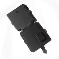 Caricatore solare pieghevole da 30W con doppia uscita USB e CC - Nero