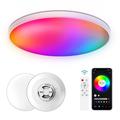 Plafoniera LED intelligente 30W RGB/CCT con Bluetooth, controllo vocale