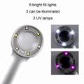 Lente d\'ingrandimento portatile ricaricabile 30x con luce LED/UV