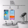 Microscopio digitale portatile 321 con fotocamera con ingrandimento 1600x - USB-C/Lightning