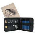 Set di matite professionali da disegno e schizzo da 35 pezzi con album da disegno