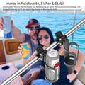 Portabottiglie universale girevole a 360 gradi con manopola a sgancio rapido
