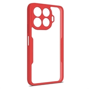 Custodia per Xiaomi 15T Pro serie 360 Protection - Rossa / Trasparente