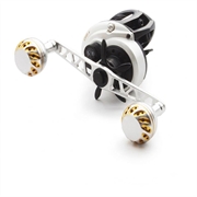 Manopola di regolazione per mulinello da pesca in lega di alluminio da 38mm per DAIWA, SHIMANO - Argento / Oro