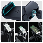 Supporto universale per telefono da bicicletta 3MK BikeGrip - 4.7-7" - Nero