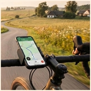 Supporto universale per telefono da bicicletta 3MK BikeGrip - 4.7-7" - Nero