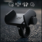 Supporto universale per telefono da bicicletta 3MK BikeGrip - 4.7-7" - Nero