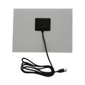 Pannello di ricarica solare USB-C da 3W 5V per dispositivi di sicurezza - Bianco