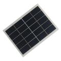 Pannello di ricarica solare USB-C da 3W 5V per dispositivi di sicurezza - Bianco