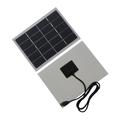 Pannello di ricarica solare USB-C da 3W 5V per dispositivi di sicurezza - Bianco