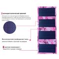 Caricabatterie portatile a pannelli solari a 4 pannelli da 20W per il campeggio - Mimetico rosa