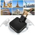 Adattatore di alimentazione UE 4 in 1 con 2 prese CA, 2 porte USB-A - Nero