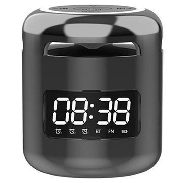 Baseus Encok Bluetooth Speaker and Alarm Clock - Black
