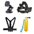 Pacchetto di accessori per sport acquatici 4 in 1 per GoPro