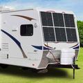 Caricabatterie portatile con pannello solare da 40W per campeggio, barca e camper