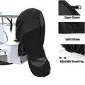 Copertura impermeabile 420D Oxford per motori fuoribordo da 175-225 HP - 248x197cm