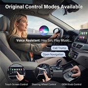 Adattatore wireless 4-in-1 4223M per CarPlay e Android Auto - AirPlay/Miracast - Nero