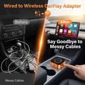 Adattatore wireless 4-in-1 4223M per CarPlay e Android Auto - AirPlay/Miracast - Arancione