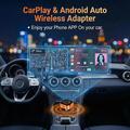 Adattatore wireless 4-in-1 4223M per CarPlay e Android Auto - AirPlay/Miracast - Arancione
