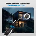Ricevitore relè wireless RF a 433MHz con 2 telecomandi On/Off per 12-72V CC