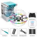 4DRC 4D-V49 Drone a forma di pallone da calcio con controllo gestuale e 3 batterie - Bianco