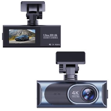 Dash Cam 4K a doppia lente con tracciamento GPS