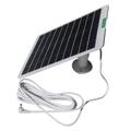 Pannello di ricarica solare da 5.3W/5V per telecamere esterne e campanelli - Bianco