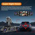 Set di dash cam a 5 canali 2K e 4x 1080p con copertura a 360°