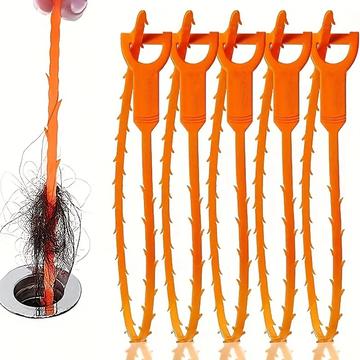 5 pz. Gancio per dragaggio fognario in polipropilene - 51cm - Arancione