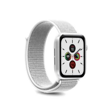 Apple Watch Series 9/8/SE (2022)/7/SE/6/5/4/3/2/1 Cinturino sportivo in nylon Puro - 41mm/40mm/38mm - Bianco