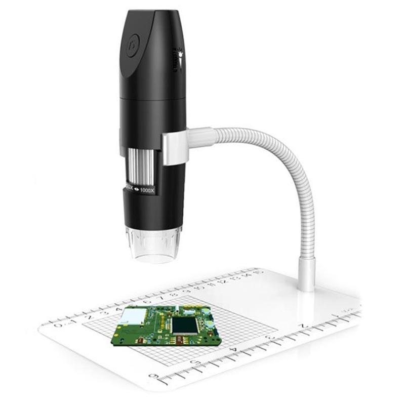 Microscopio digitale elettronico 8 LEDs 50X-1000X 2MP USB per telefono cellulare 