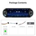Autoradio Single DIN da 6.9" con CarPlay e Android Auto wireless - Nero