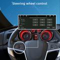 Autoradio Single DIN da 6.9" con CarPlay e Android Auto wireless - Nero
