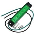 Luce di posizione laterale impermeabile a 6 LED per imbarcazioni, rimorchi, autocarri e camper a 12V/24V