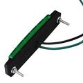 Luce di posizione laterale impermeabile a 6 LED per imbarcazioni, rimorchi, autocarri e camper a 12V/24V - Verde