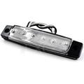 Luce di posizione laterale impermeabile a 6 LED per imbarcazioni, rimorchi, autocarri e camper a 12V/24V - Bianca
