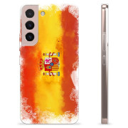 Custodia in TPU per Samsung Galaxy S22 5G TPU - Bandiera Spagnola