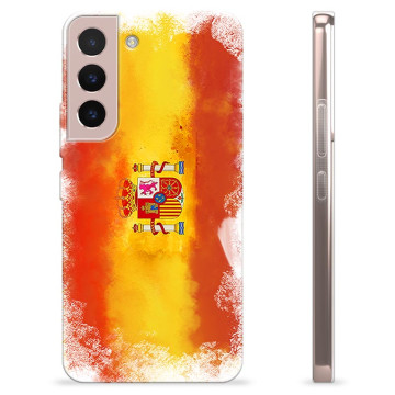 Custodia in TPU per Samsung Galaxy S22 5G TPU - Bandiera Spagnola