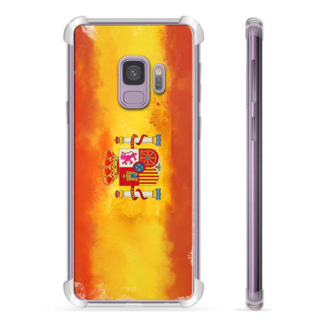 Custodia Ibrida per Samsung Galaxy S9 - Bandiera Spagnola
