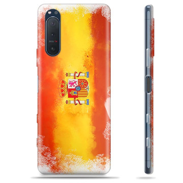 Custodia in TPU per Sony Xperia 5 II - Bandiera Spagnola