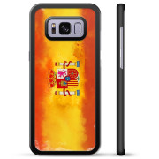 Cover Protettiva Samsung Galaxy S8 - Bandiera Spagnola